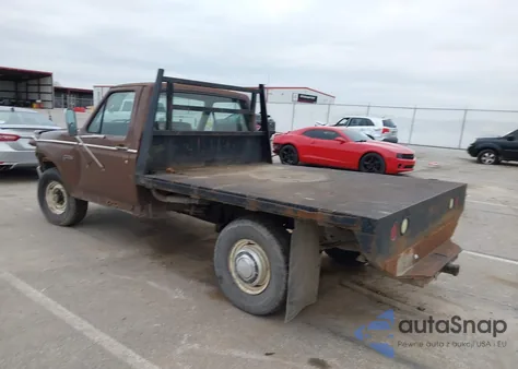 1983 Ford F250 из США, поврежденный, VIN 2FTHF2514DCA94428